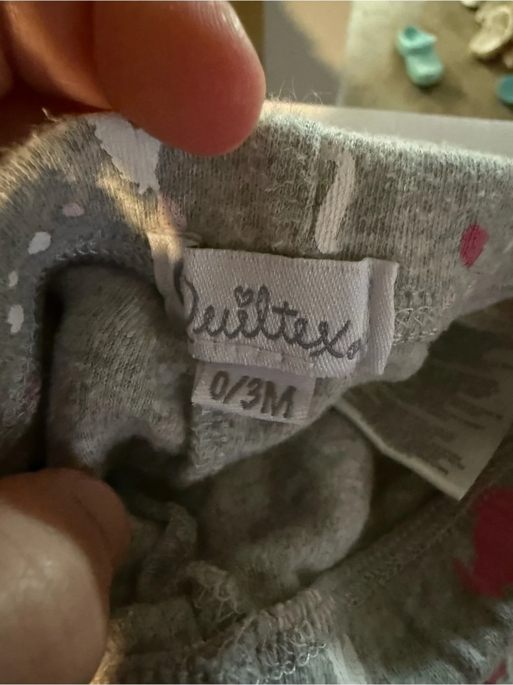 Baby Girls' Gray Unicorn Print Jogger Pants